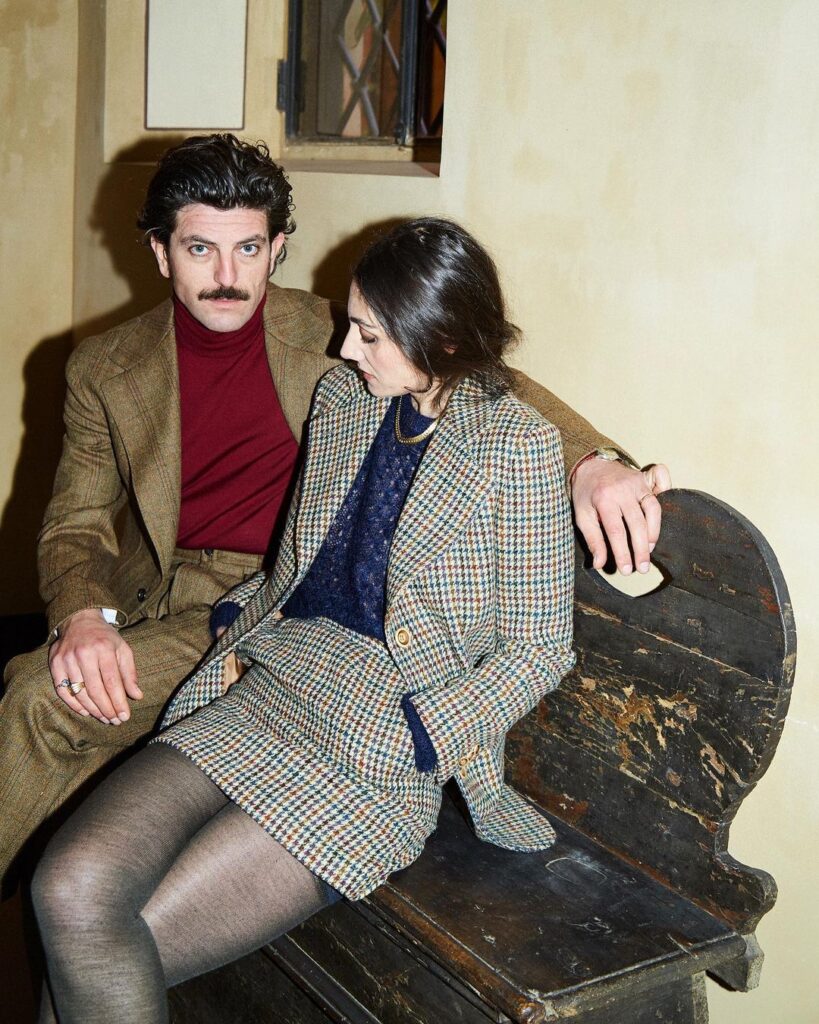 Tweed and houndstooth