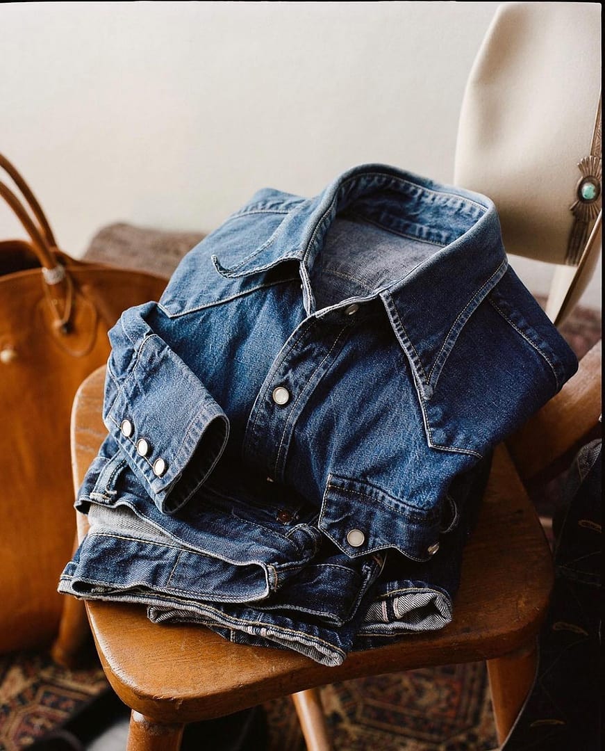Denim shirts