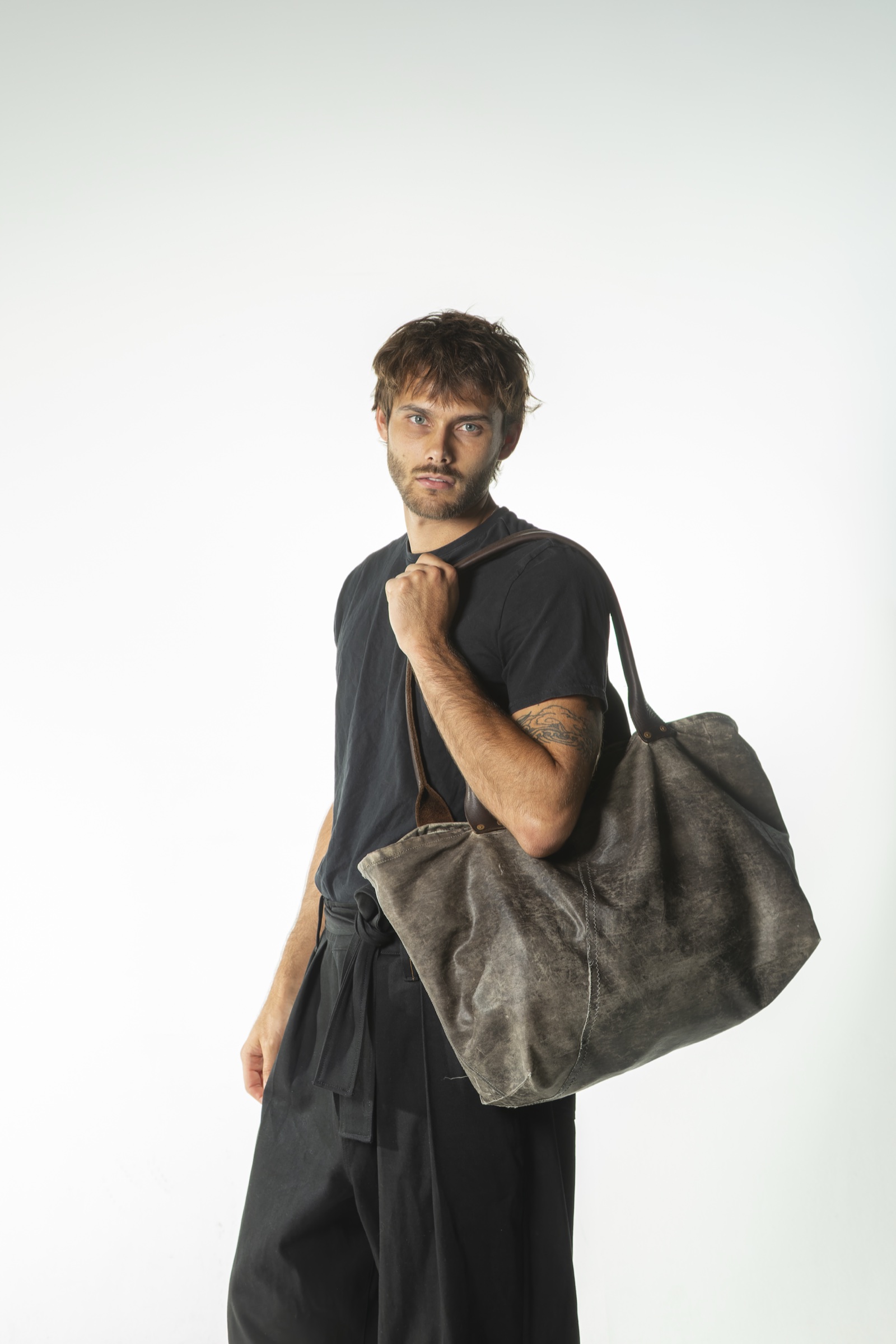 Weathered Canvas Tote - 2